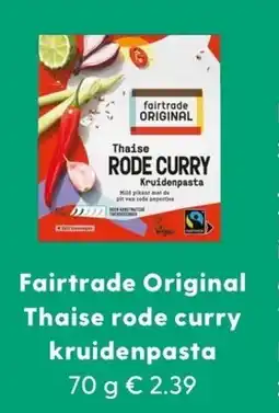 Allerhande Fairtrade Original Thaise rode curry kruidenpasta aanbieding