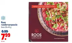 Makro Roos rundercarpaccio aanbieding