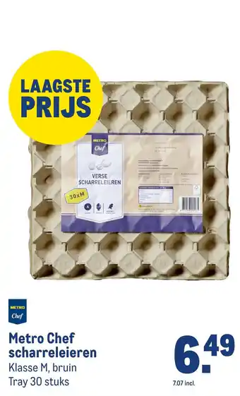 Metro Chef scharreleieren