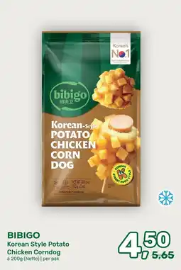 Amazing Oriëntal Bibigo Korean Style Potato Chicken Corn Dog aanbieding
