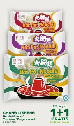 Amazing Oriëntal CHANG LI SHENG Noodle aanbieding