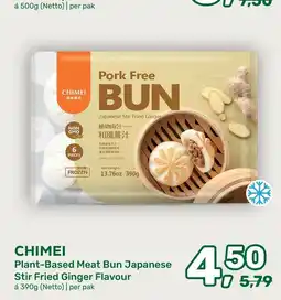Amazing Oriëntal Chimei Plant-Based Meat Bun Japanese Stir Fried Ginger Flavour aanbieding