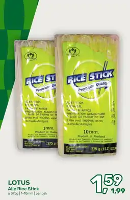 Amazing Oriëntal lotus alle rice stick aanbieding
