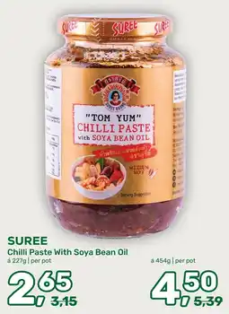 Amazing Oriëntal Suree Chilli Paste With Soya Bean Oil aanbieding