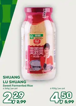 Amazing Oriëntal SHUANG LU SHUANG Sweet Fermented Rice aanbieding