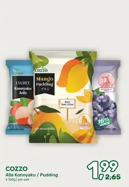 Amazing Oriëntal Cozzo Alle Konnyaku / Pudding aanbieding
