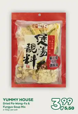Amazing Oriëntal YUMMY HOUSE Dried Pa-Wong-Fa & Fungus Soup Mix aanbieding