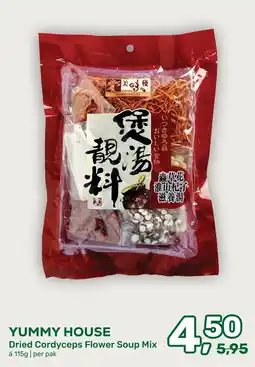 Amazing Oriëntal YUMMY HOUSE Dried Cordyceps Flower Soup Mix aanbieding