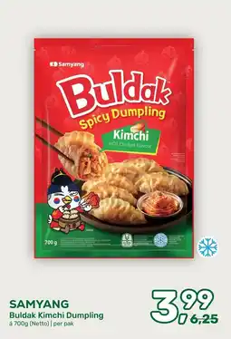 Amazing Oriëntal Samyang Buldak Kimchi Dumpling aanbieding