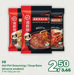Amazing Oriëntal Hi Hot Pot Seasoning / Soup Base aanbieding
