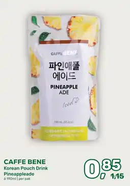 Amazing Oriëntal Caffebene korean pouch drink pineappleade aanbieding