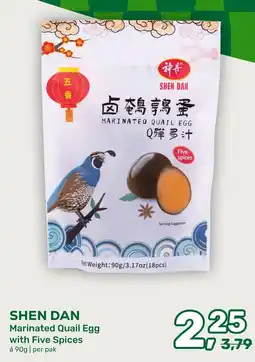 Amazing Oriëntal Shen Dan Marinated Quail Egg with Five Spices aanbieding