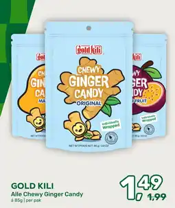 Amazing Oriëntal gold kili alle chewy ginger candy aanbieding