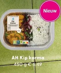 Allerhande AH Kip korma aanbieding