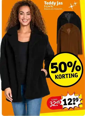 Kruidvat Teddy jas aanbieding