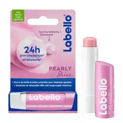 Albert Heijn Labello Pearly shine lippenbalsem aanbieding