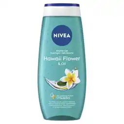 Albert Heijn NIVEA Hawaii flower & oil douchegel aanbieding