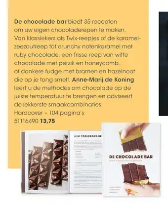 HANOS De chocolade bar aanbieding