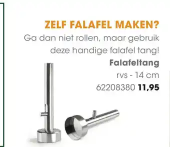 HANOS Falafeltang 14 cm aanbieding