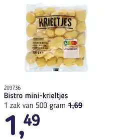 Van Hoeckel Bistro mini-krieltjes aanbieding