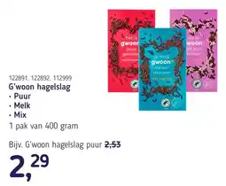 Van Hoeckel G'woon hagelslag aanbieding