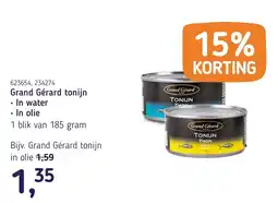 Van Hoeckel Grand Gérard tonijn aanbieding