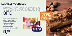 Van Hoeckel Holie's Chewy bar aanbieding