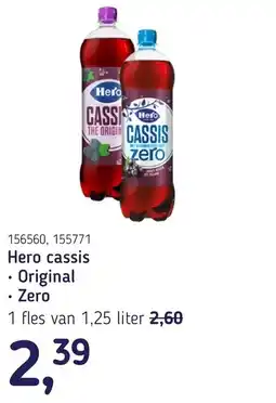 Van Hoeckel Hero cassis aanbieding