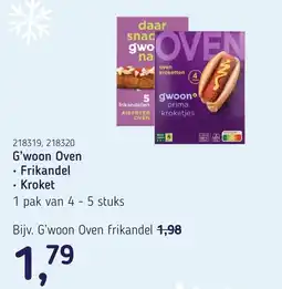 Van Hoeckel G'woon Oven aanbieding