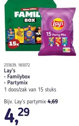 Van Hoeckel Lay's Familybox aanbieding