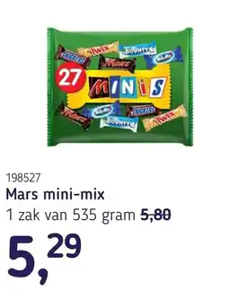 Van Hoeckel Mars mini-mix aanbieding