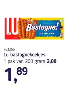 Van Hoeckel Lu bastognekoekjes aanbieding