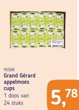 Van Hoeckel Grand Gérard appelmoes cups aanbieding