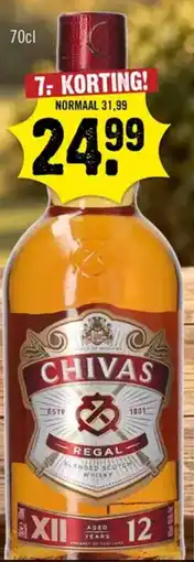 Dirck 3 Chivas Regal aanbieding