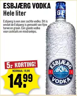 Dirck 3 Esbjærg vodka aanbieding