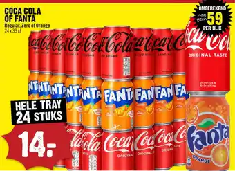 Coca Cola of Fanta