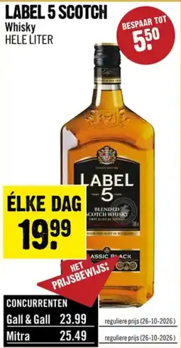 Dirck 3 label 5 scotch aanbieding