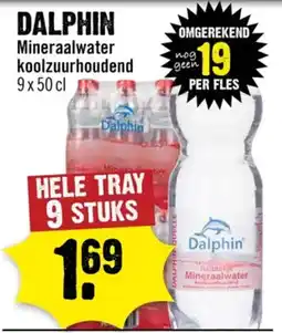 Dirck 3 Dalphin mineraalwater koolzuurhoudend aanbieding