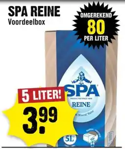 Dirck 3 spa reine voordeelbox aanbieding