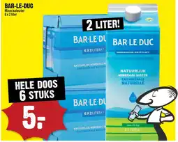 Dirck 3 Bar-le-Duc mineraalwater aanbieding