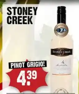 Dirck 3 Stoney Creek Pinot Grigio aanbieding