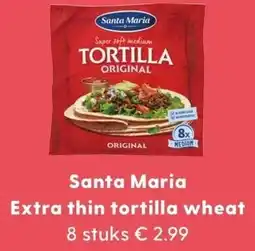 Allerhande Santa Maria Extra Thin Tortilla Wheat aanbieding