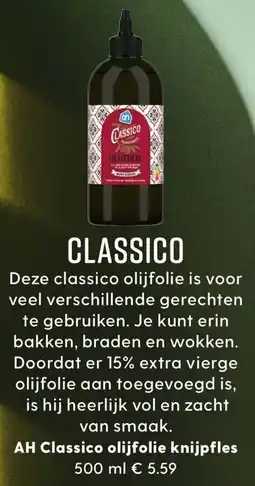 Allerhande AH Classico Olijfolie Knijpfles aanbieding