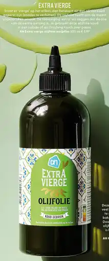 Allerhande AH Extra Vierge Olijfolie Knijpfles aanbieding
