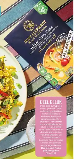Allerhande Blue Elephant Thaise Gele Curry Pasta aanbieding