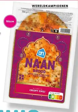 Allerhande AH Naanbrood Crispy Chili aanbieding