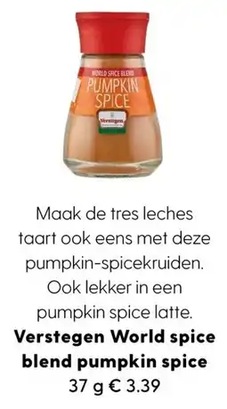 Allerhande Verstegen World Spice Blend Pumpkin Spice aanbieding