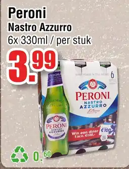 Ter Huurne Holland Markt Peroni Nastro Azzurro aanbieding