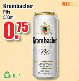 Ter Huurne Holland Markt Krombacher Pils aanbieding