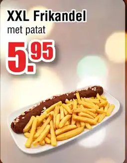 Ter Huurne Holland Markt XXL Frikandel met patat aanbieding
